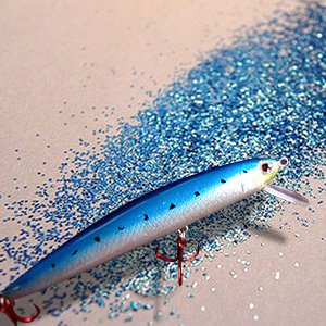 Amazon | ラメ0.4mmブルー（ルアー用）4g | ZEST(ゼスト) | 塗料・接着剤